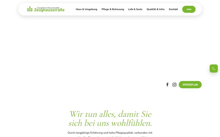 Screenshot ta' diakonie-unterbarmen.de