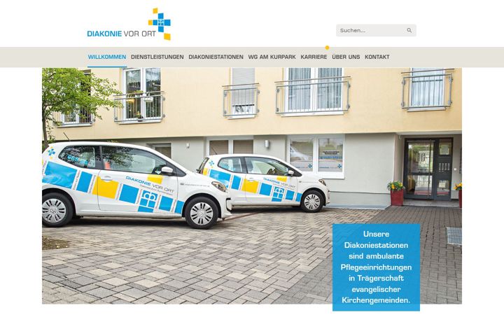 Screenshot ta' diakonie-vor-ort.de