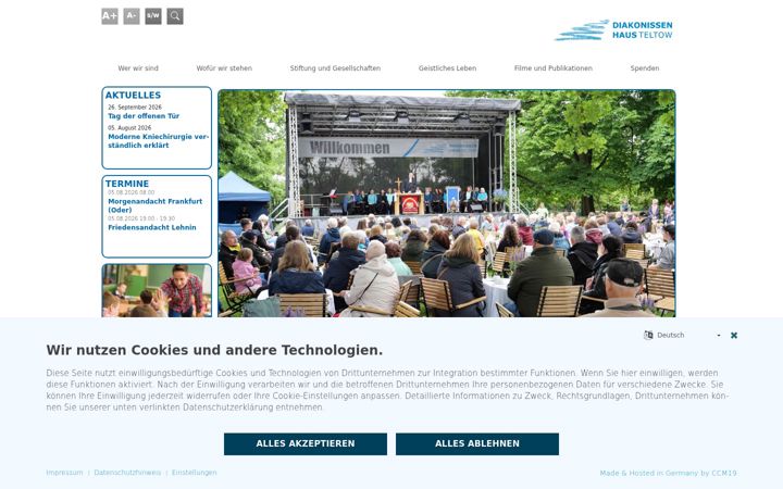 Screenshot of diakonissenhaus.de