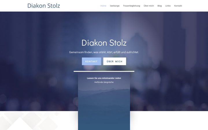 Screenshot of diakonstolz.de