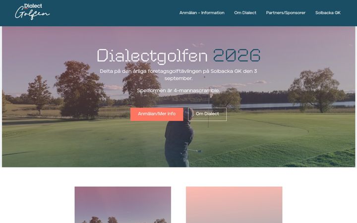 Screenshot di dialectgolf.se