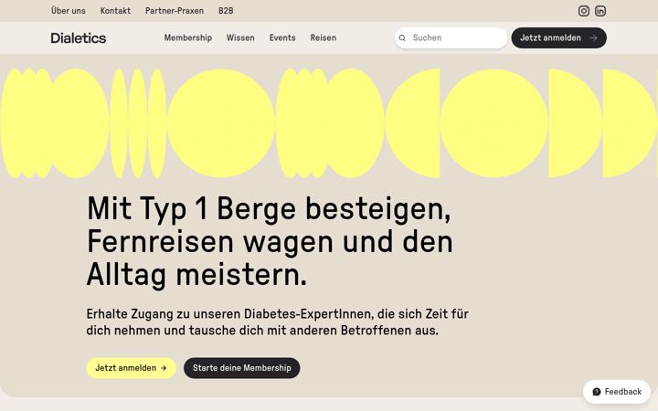 Screenshot of dialetics.com