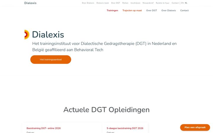 Screenshot of dialexisadvies.nl