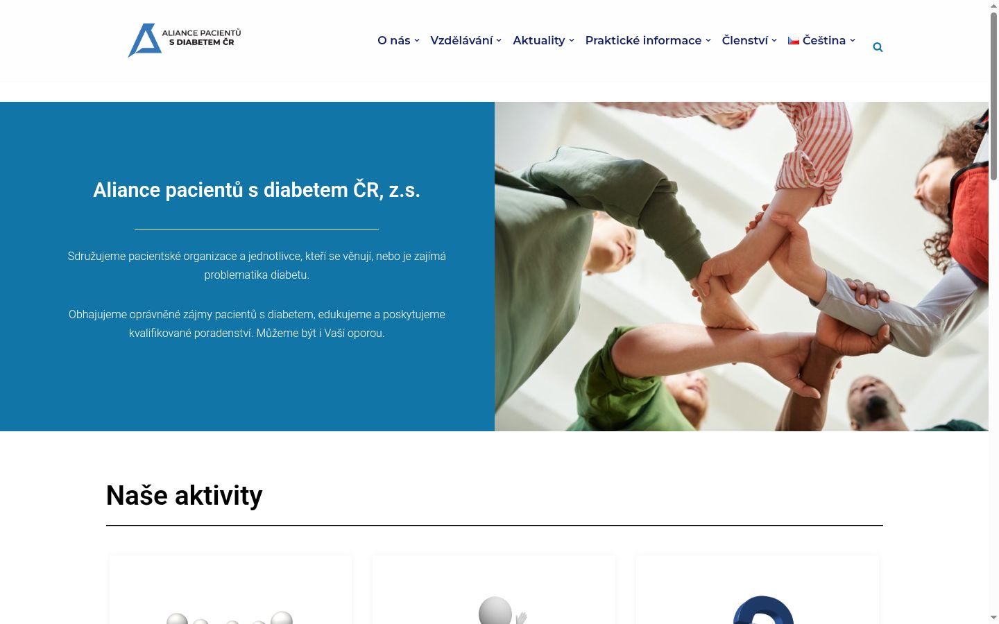 Skärmbild av samtyckesbannern som visades före någon interaktion