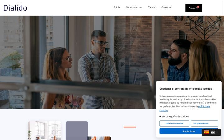 Screenshot of dialido.com
