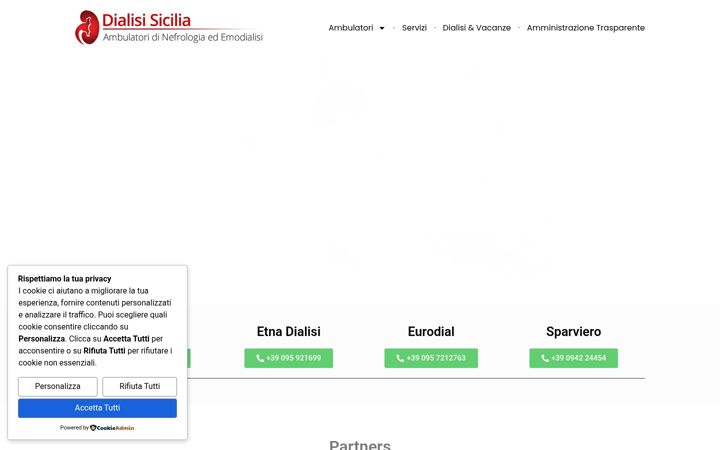 Snímek obrazovky dialisi-sicilia.it
