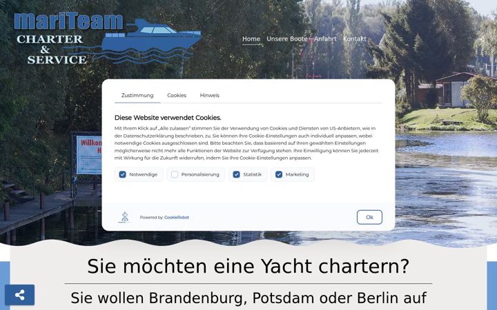 Snímek obrazovky dialog-charter.de