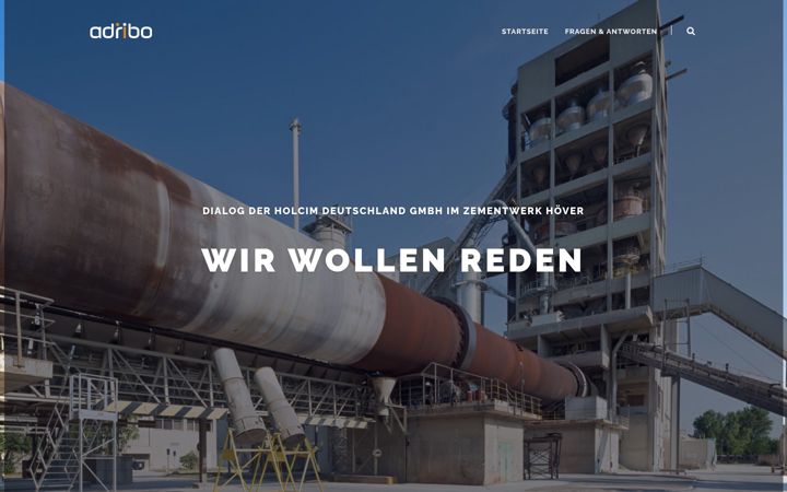 Screenshot of dialog-hoever.de