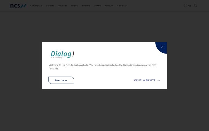Skärmbild av dialogacademy.com