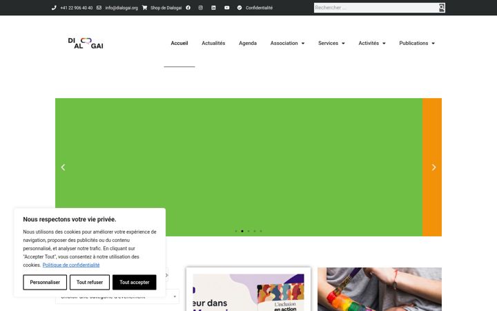 Screenshot of dialogai.org