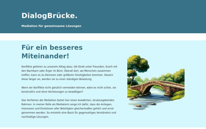 Screenshot of dialogbruecke.de