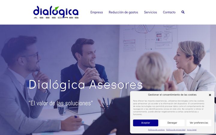 Ekrano kopija dialogica.es