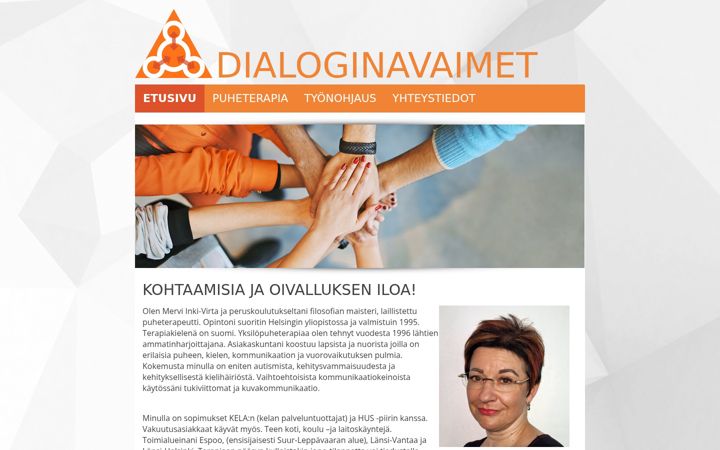 Screenshot di dialoginavaimet.fi