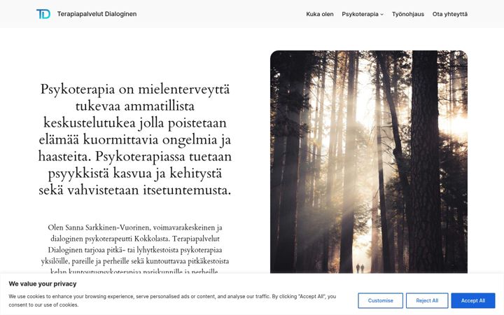 Screenshot of dialoginen.com