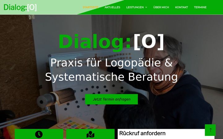 Screenshot of dialogo-trotz.com