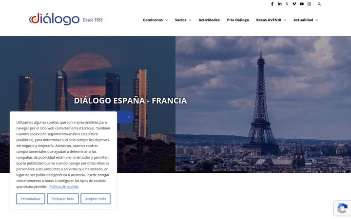 Ekrano kopija dialogo.es