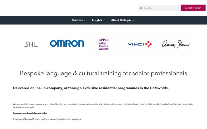 Screenshot of dialogueuk.com