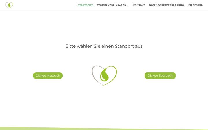 Screenshot of dialyse-eberbach.de