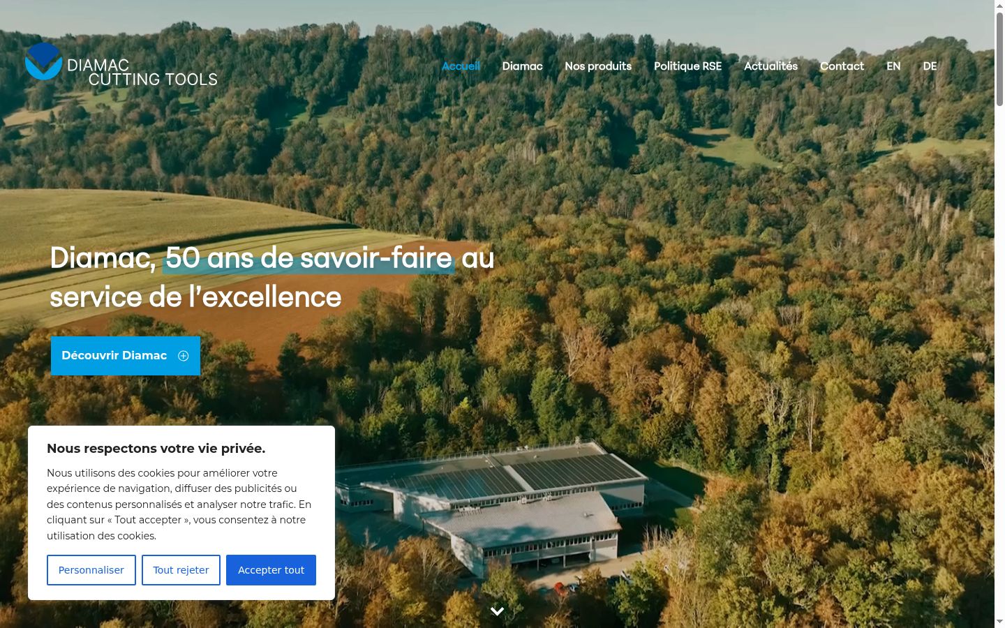 Snímka obrazovky banera súhlasu zobrazeného pred akoukoľvek interakciou