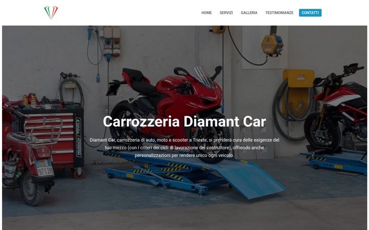Screenshot of diamantcar.it