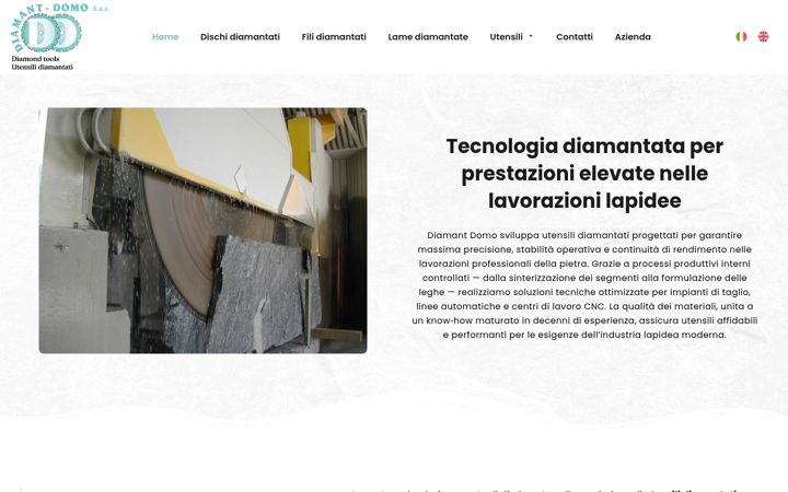 Screenshot of diamantdomo.com