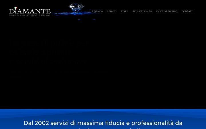 Screenshot of diamantepulizie.it