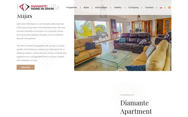 Screenshot van diamantespain.eu