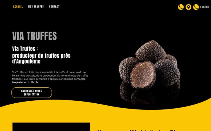 Screenshot of diamantnoirduterroir.fr