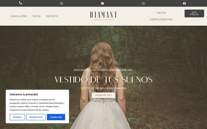 Screenshot of diamanttafalla.es
