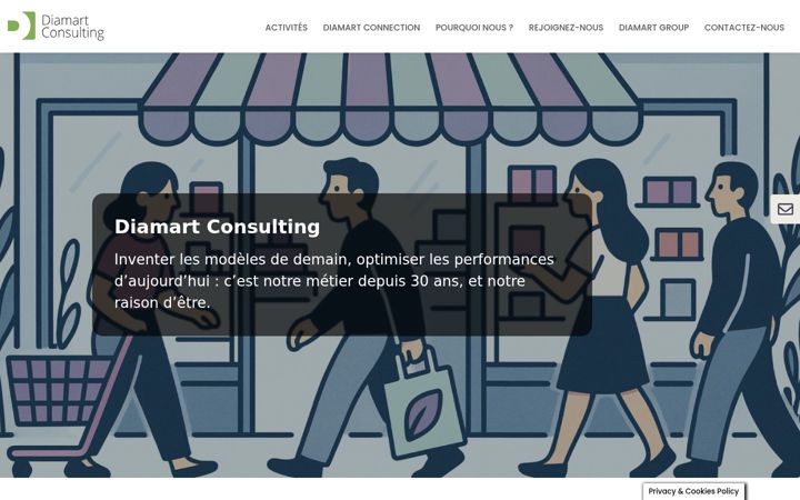 Screenshot of diamartconsulting.fr