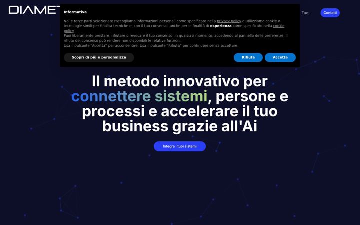 Screenshot of diametric.it