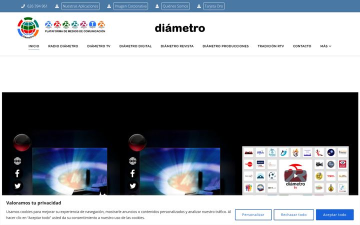 Screenshot of diametro.org