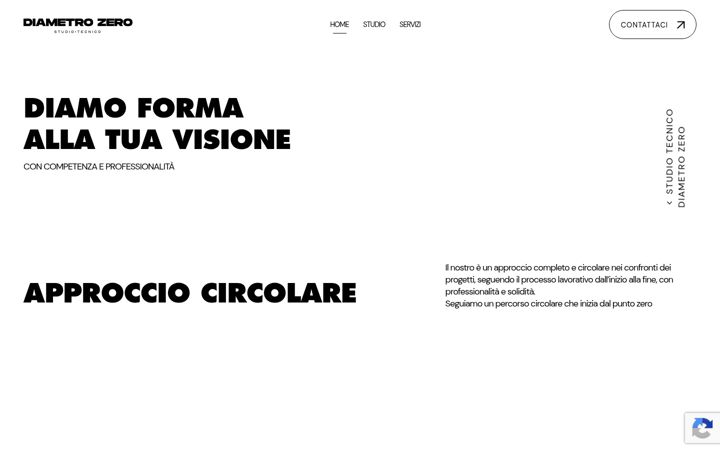 Screenshot of diametrozero.com