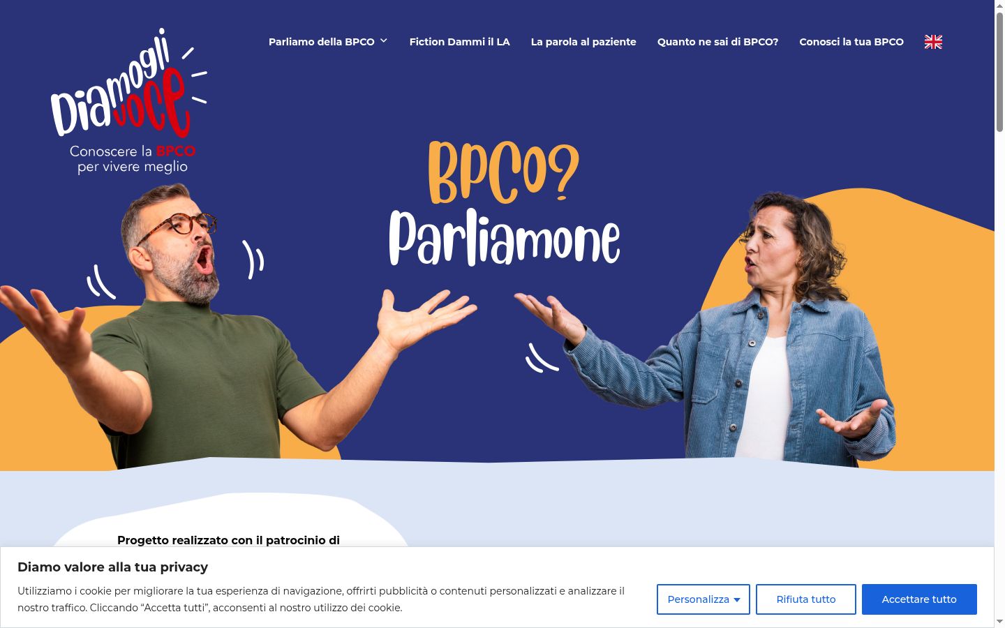 Screenshot van de toestemmingsbanner zoals getoond vóór enige interactie