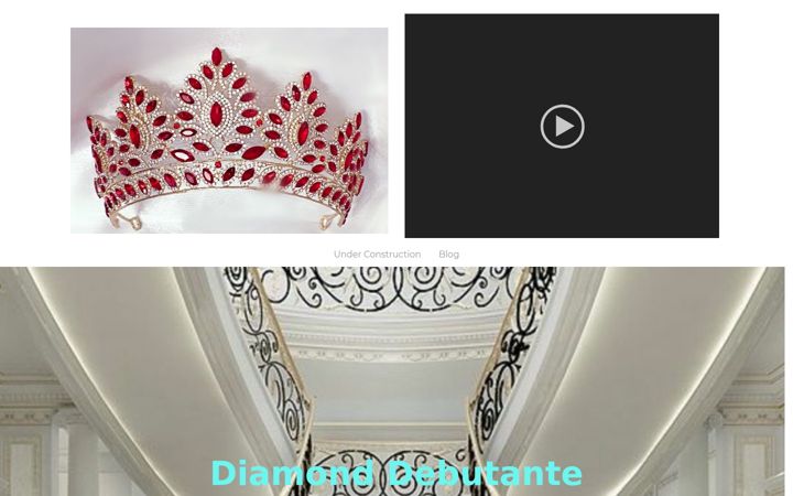 Screenshot of diamonddebutante.com