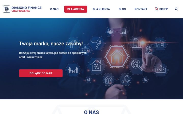 Snímek obrazovky diamondfinance.pl