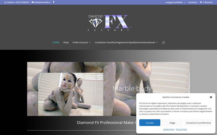 Screenshot von diamondfx.it