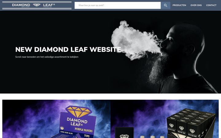 Képernyőkép: diamondleaf.nl