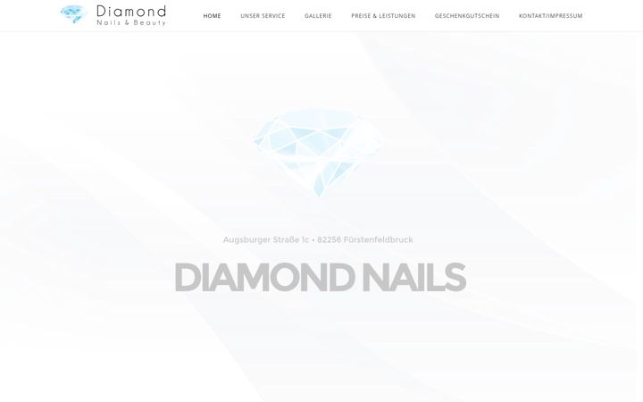 Skærmbillede af diamondnails-ffb.de