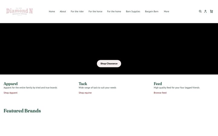 Screenshot of diamondnww.com