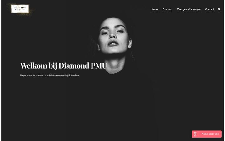 Screenshot of diamondpmu.nl