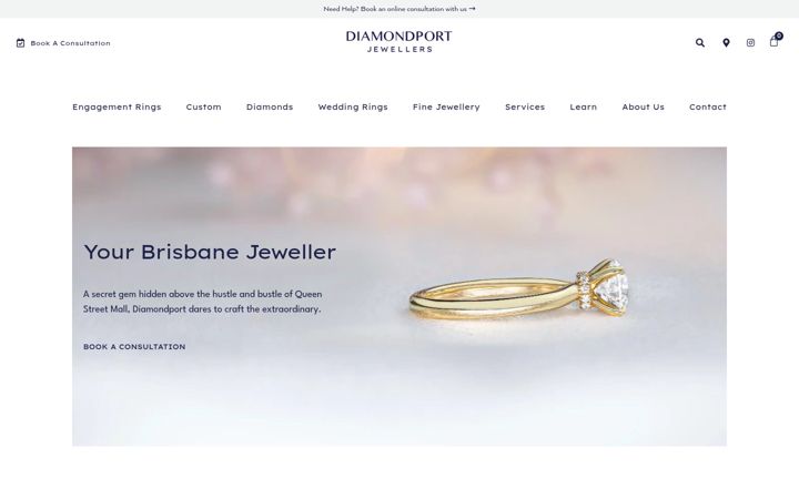 Screenshot of diamondport.com.au
