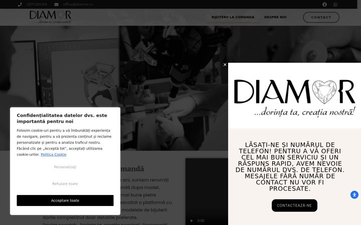 Screenshot of diamor.ro