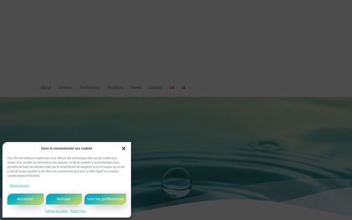 Screenshot of diamsens.com
