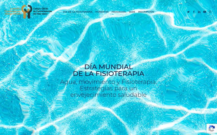 Screenshot of diamundialfisioterapiacofpv.com