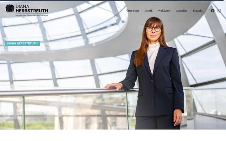 Screenshot of diana-herbstreuth.de