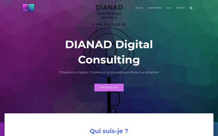 Екранна снимка на dianad.fr