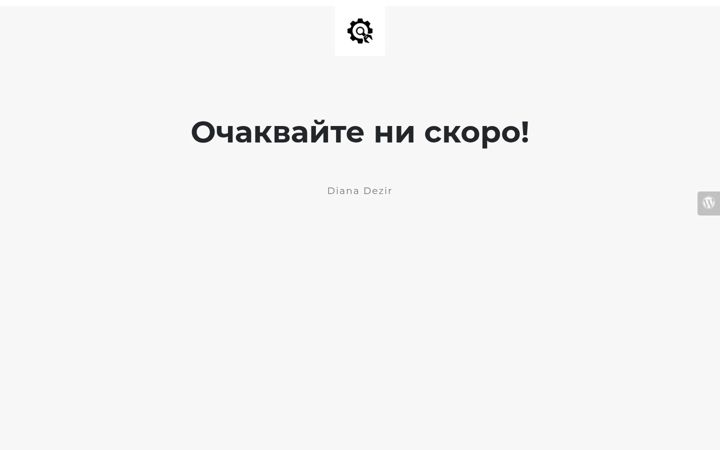 Screenshot of dianadezir.com