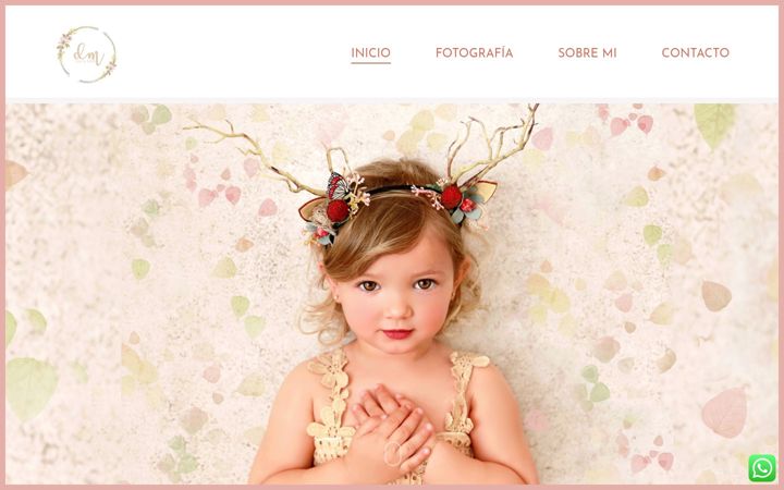 Screenshot of dianamaefotografia.com