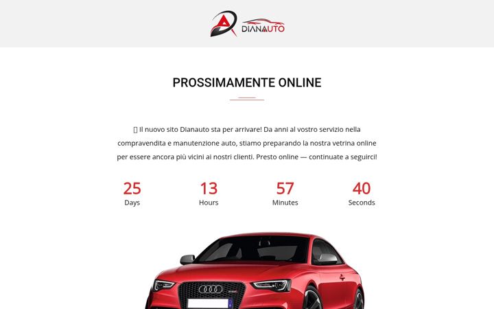 Screenshot of dianauto.it
